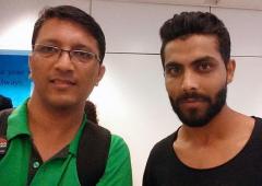 Spotted: 'A real unforgettable moment' with Sir Jadeja