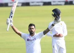 PIX: Rahul's unbeaten ton gives India good start in SA