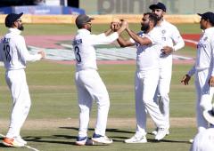 PIX: Shami shines as India turn the screw on S Africa