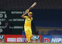 Hussey hails Dube's ability to smash big sixes