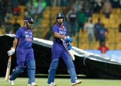 PIX: India-SA share series as rains play spoilsport 
