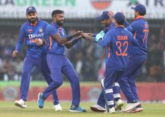 PIX: India crush Kiwis in high-scorer to sweep series