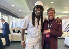 Kapil, Gayle, Dhawan Turn Heads At Oval
