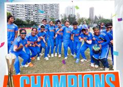 PIX: India women win Emerging Asia Cup T20 title!