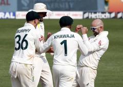 PHOTOS: Lyon snares 8 wickets as India crumble
