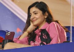 Kohli's Milestone Moment: Anushka Cheers from Stands
