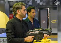 SEE: What's Dhoni Doing With A Gun?