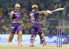 Knights keep playoff hopes alive with win over CSK