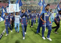 LSG Players Take Lap Of Honour