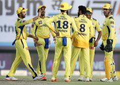 PIX: Dominant CSK rout DC; seal place in IPL play-offs