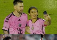 Teenager Invades Pitch To Meet Messi
