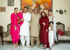 Sania Mirza Celebrates Eid With Family