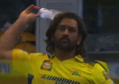 Dhoni's Water Bottle Threat Goes Viral