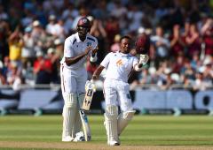 2nd Test PHOTOS: Hodge, Athanaze lead Windies revival