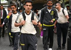 Gambhir's era begins: Team India arrives in Lanka