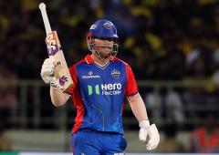 DC's Warner completes dual T20  feat 