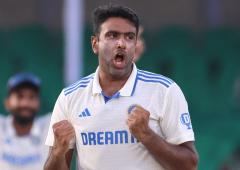 PIX: Batters, Ashwin put India in command in Kanpur