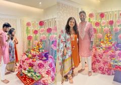 PIX: Surya, Rohit welcome Lord Ganesh home