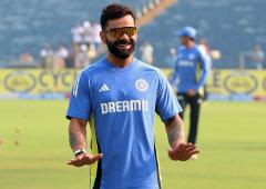 Kohli spotted in Delhi as India gear up for Australia ODIs