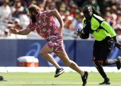 Did Security Catch Gabba Pitch Invader?