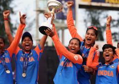 PIX: India's women soak in U-19 T20 World Cup glory!