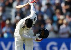 PIX: Gill, Jaiswal help India share spoils on Day 1