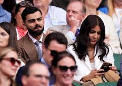 PIX: Djokovic thanks Kohli for support at Wimbledon