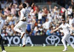 PIX: Jadeja's heroics in vain as England win at Lord's