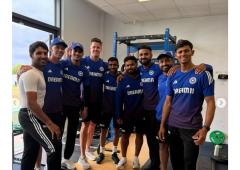 India players hit gym ahead of Manchester Test