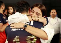 PIX: Anushka Celebrates With Kohli