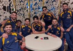 PIX: Gill-led young India depart for England 