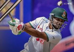 Galle Test: Shanto hits twin tons, Mathews signs off