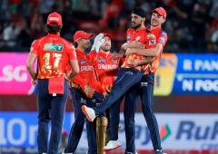 IPL PIX: Punjab thump LSG to climb to 2nd spot