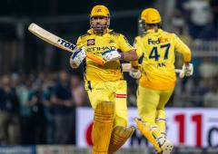 PIX: Dhoni the finisher crushes KKR's playoff hopes