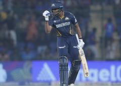 PIX: Sudharsan's century powers Titans to play-offs