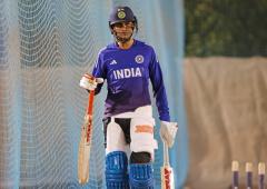 PIX: Surya's India sharpen skills ahead of Asia Cup