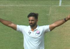 Ranji Trophy: Auqib Nabi wreaks havoc on MP top order