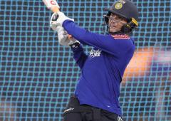 Abhishek Blazes Nets, Teases Return Vs Pakistan!