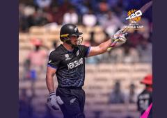 Phillips, Ravindra fire New Zealand into Super Eights