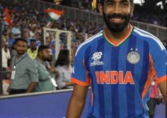 Bumrah and Angad's Priceless Moment