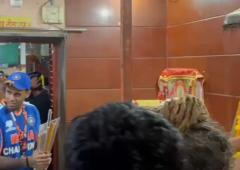 Team India takes trophy to Hanuman temple after T20 WC win