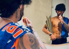 Tilak Takes T20 WC Trophy to Brush His Teeth!