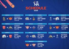 IPL 2026 to open with RCB vs SRH on March 28