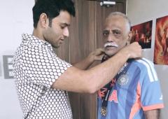 SEE: Shivam Dube Presents T20 WC Medal to His 'Real Hero'