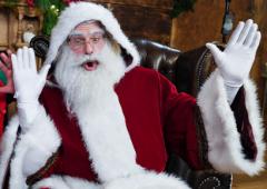 Whoa! Santa Claus is coming to town on Zoom
