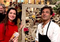 Why Anne Hathaway Made Vikas Khanna Happy