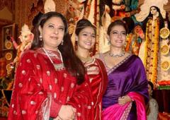 Durga Puja Brings Kajol, Rani Together