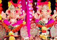 The Home With Two Ganpati Bappas