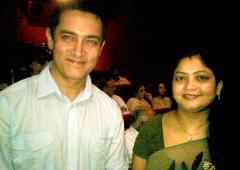 Spotted: Aamir Khan in New Delhi