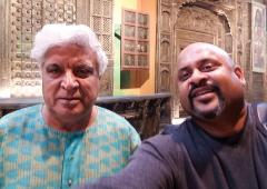 Spotted: Javed Akhtar in Mumbai